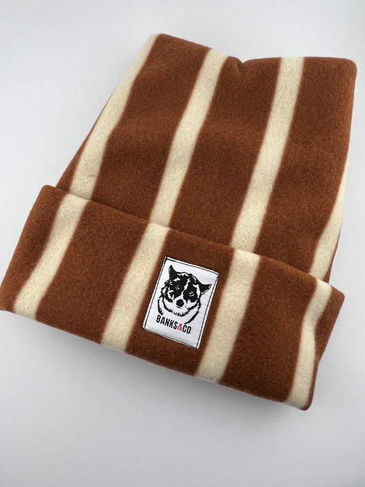 Stripes Brown/White