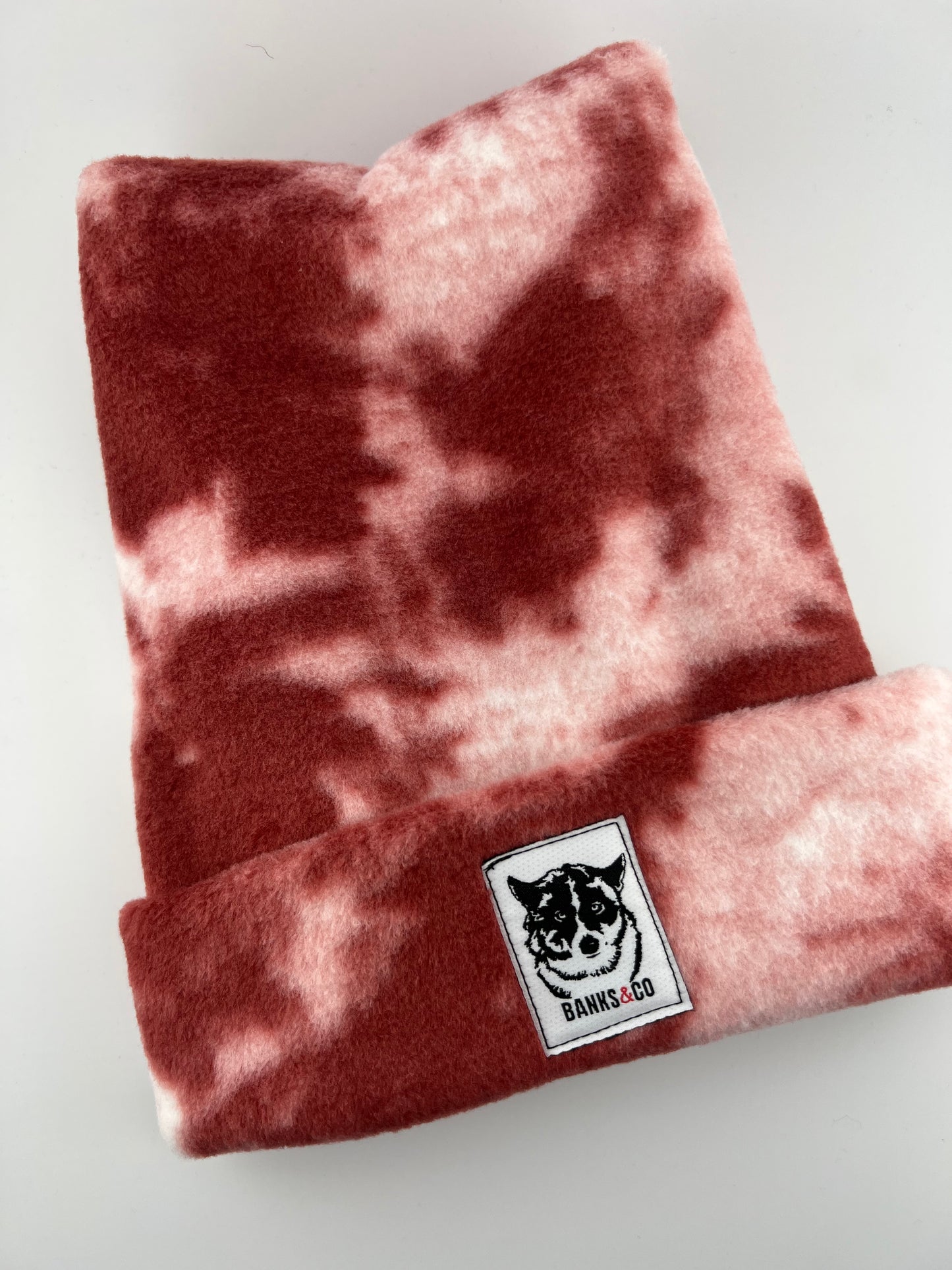 Tie-Dye Burgundy