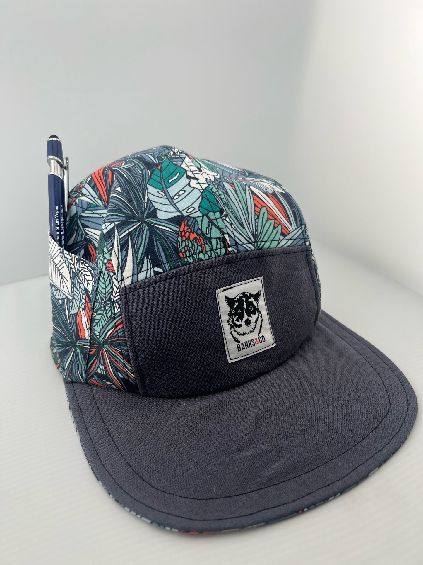 Jungle with White Lace Back 5 Panel Set