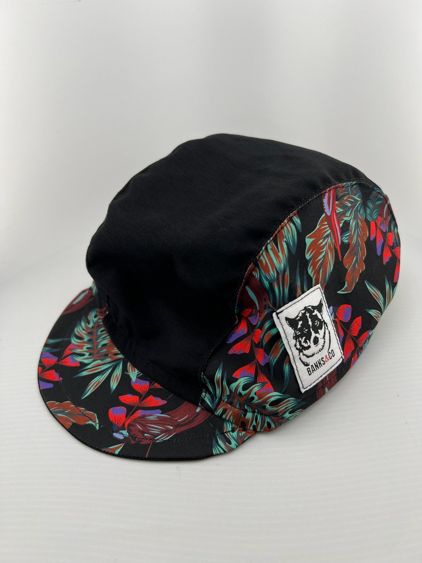 Jungle / Black Cycling Cap
