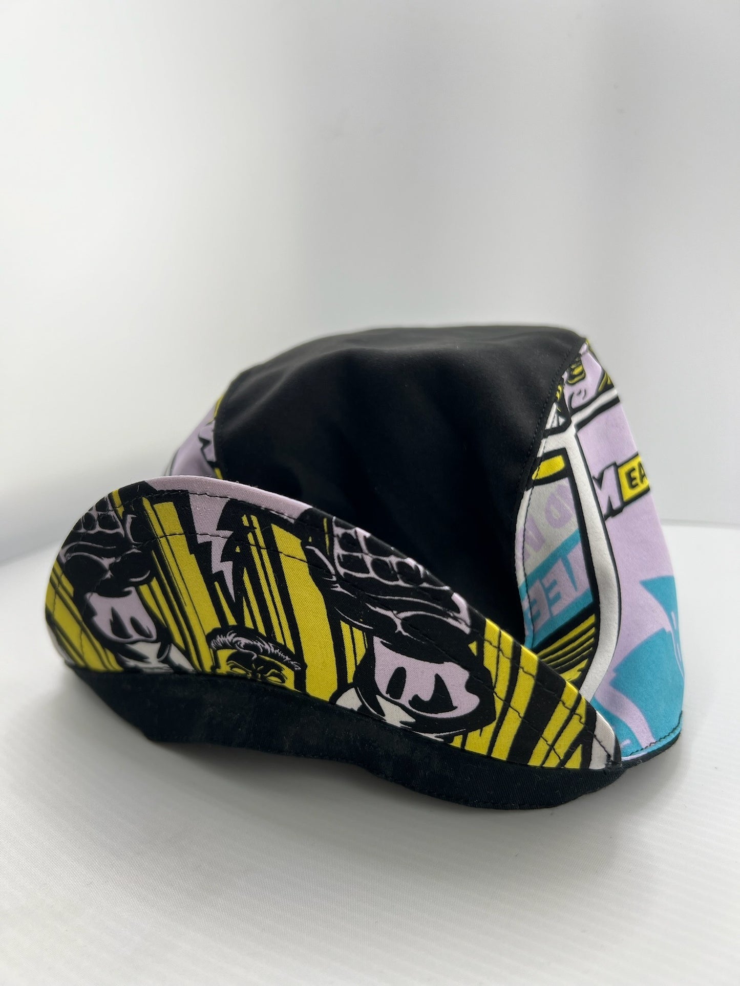 Comic / Black Cycling Cap