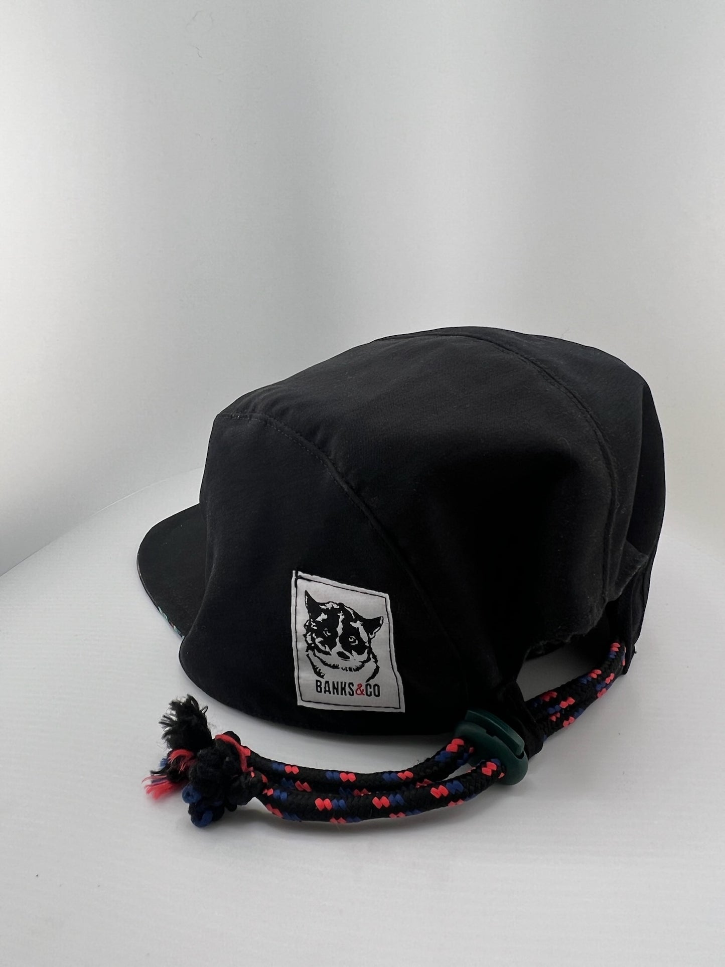 Jungle / Black with Lace Back 5 Panel