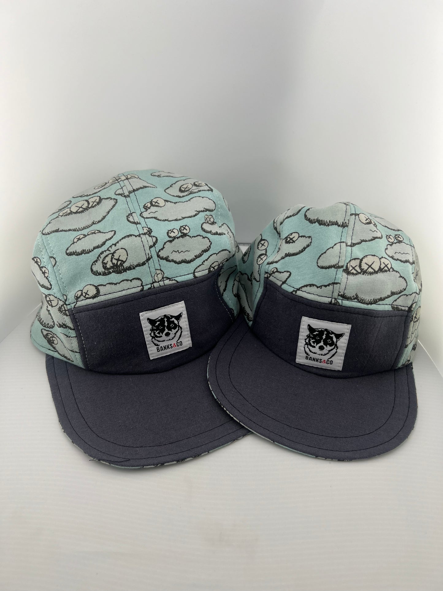 KAWS Clouds Set with Lace Back 5 Panel