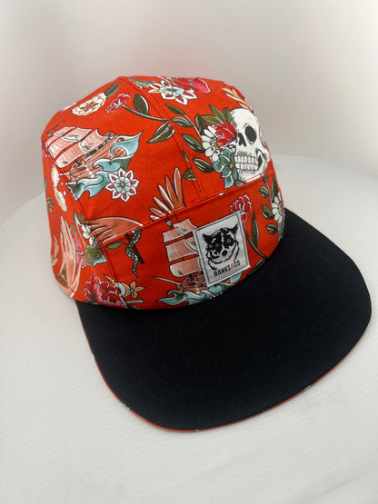 Tattoo with White Lace Back 5 Panel