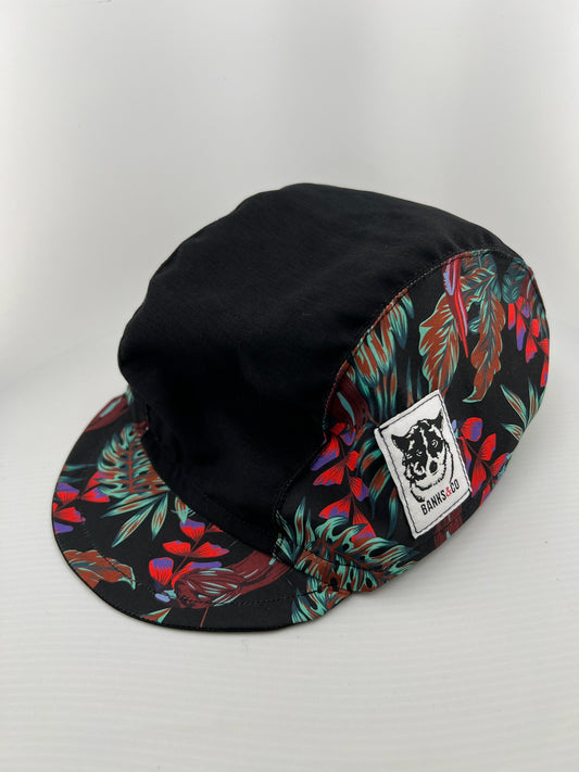 Jungle / Black Cycling Cap