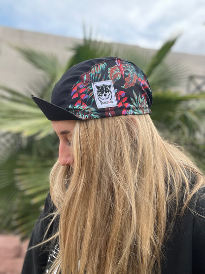 Jungle / Black Cycling Cap