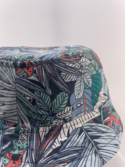 Grey Denim & Tropical