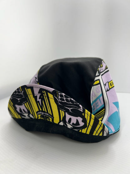 Comic / Black Cycling Cap