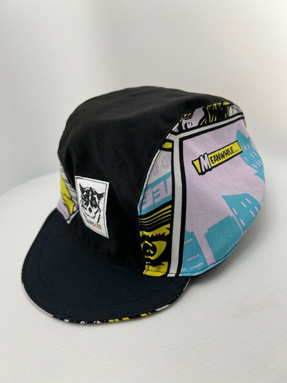 Comic / Black Cycling Cap