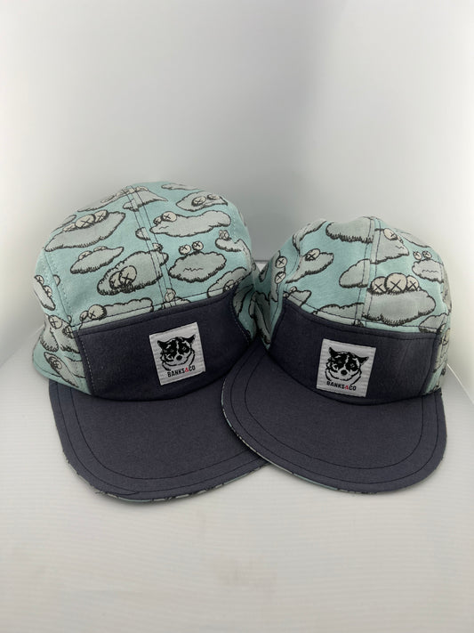 KAWS Clouds Set with Lace Back 5 Panel