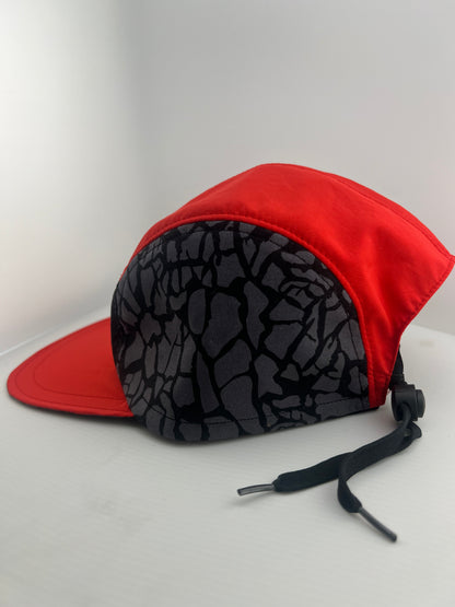 Nike Air Red/Black/Print 5 Panel